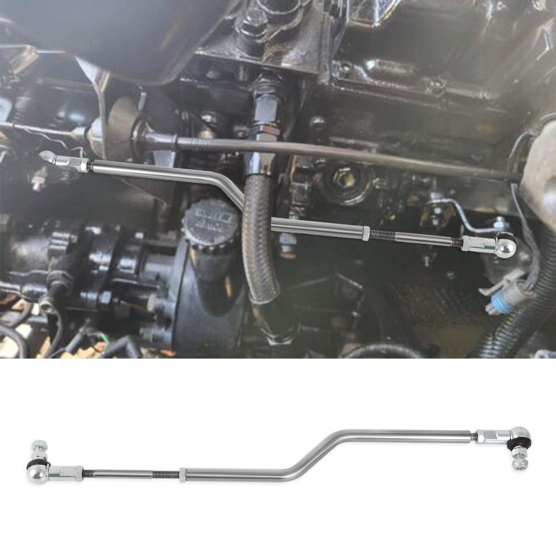 MOTOQUEEN Throttle Linkage Kit Adjustment Throttle Linkage Rod for Dodge Joints Dodge P-Pump 1994-1998 | for Dodge Ram 2500 1994-1998 | for Dodge Ram 3500 1994-1998 | for Dodge Cummins P7100 Throttle Rod - Image 1